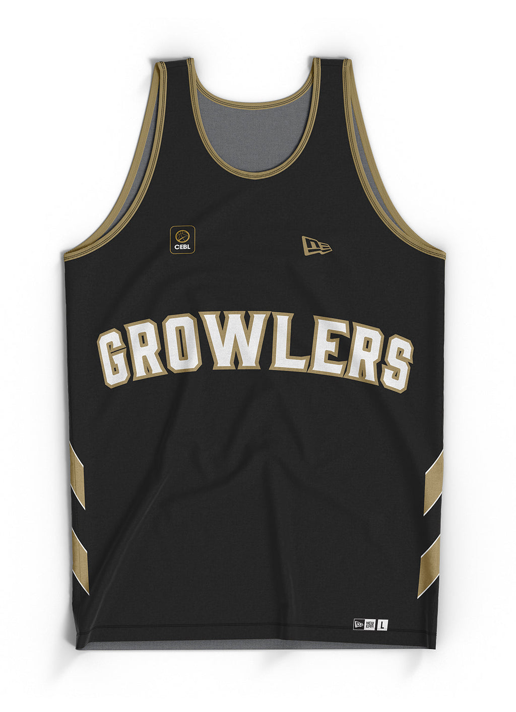 NE Growlers Basketball Dark Replica Jersey Adult